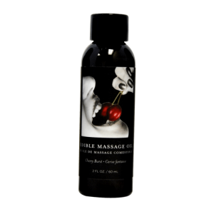 Earthly Body Edible Massage Oil 2oz - Cherry
