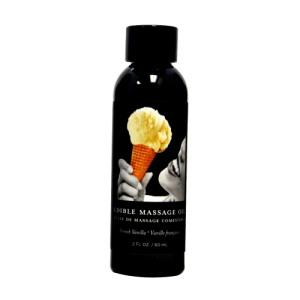 Earthly Body Edible Massage Oil 2oz - Vanilla