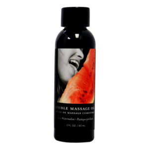 Earthly Body Edible Massage Oil 2oz - Watermelon