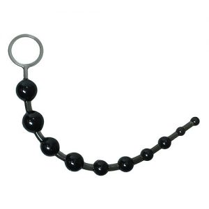 Loving Joy Anal Love Beads - Black