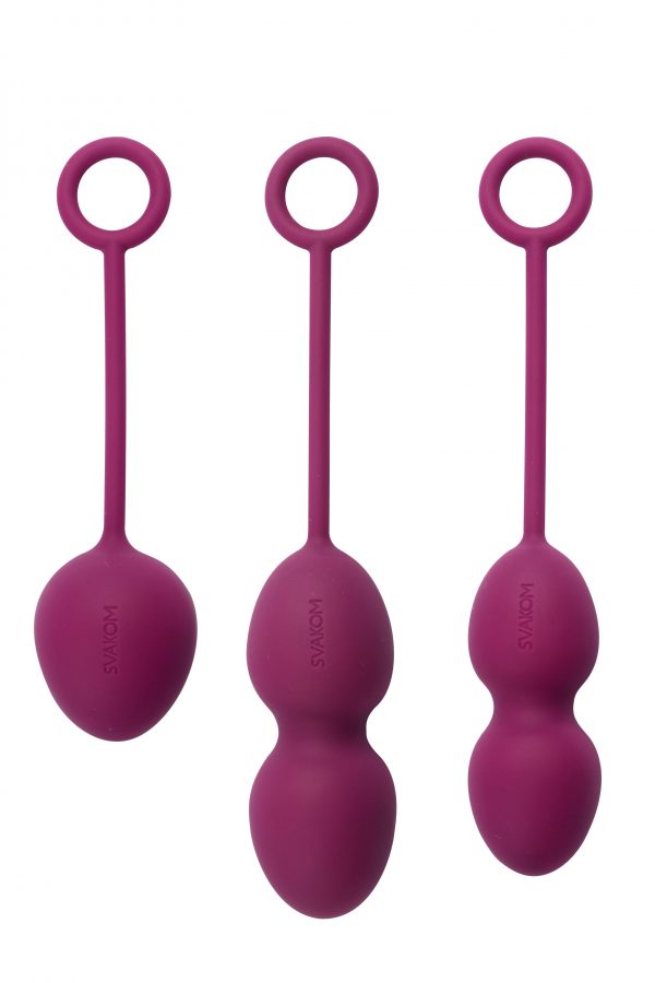 Svakom Nova Exercise Kegel Balls - Plum