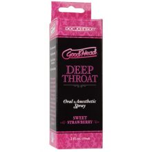 Doc Johnson Good Head Deep Throat Spray – Sweet Strawberry