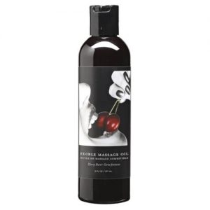 Earthly Body Edible Massage Oil – Cherry