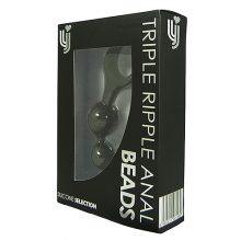 Loving Joy Triple Ripple Anal Beads – Black
