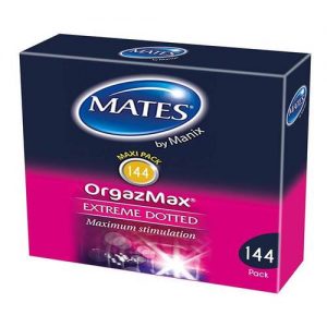 Mates OrgazMax Condoms – 144 Bulk Pack