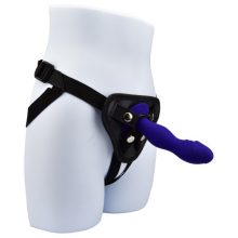 Loving Joy 6" Silicone Dildo with Suction Cup Midnight Blue
